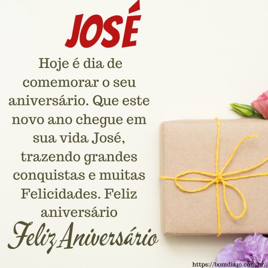 Parabéns e feliz aniversário José - Bom dia 10