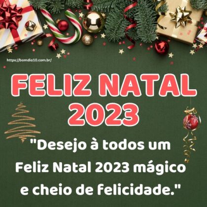 Mensagens de feliz natal 2023 2