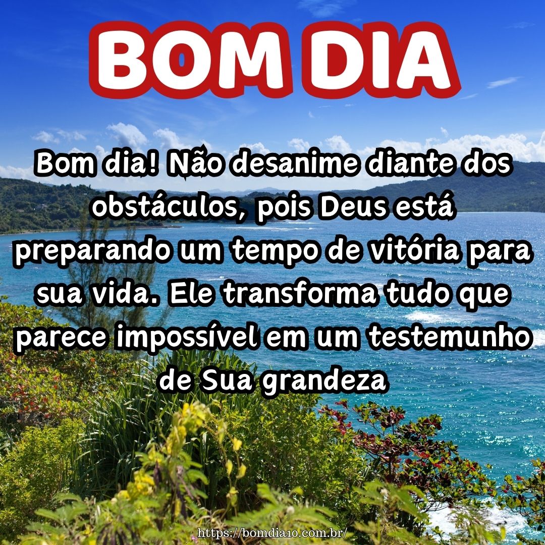 Frases de bom dia de Deus reflexão